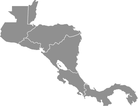 Mapa de Centroamérica